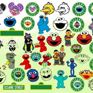 Download Sesame Street Svg Etsy