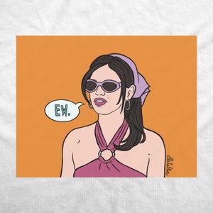 The OC Graphic Tee - Summer Roberts - 2000s Nostalgia - Illustrated Tee - Graphic T-Shirt - The OC