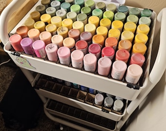 Divisores para almacenar pintura para manualidades