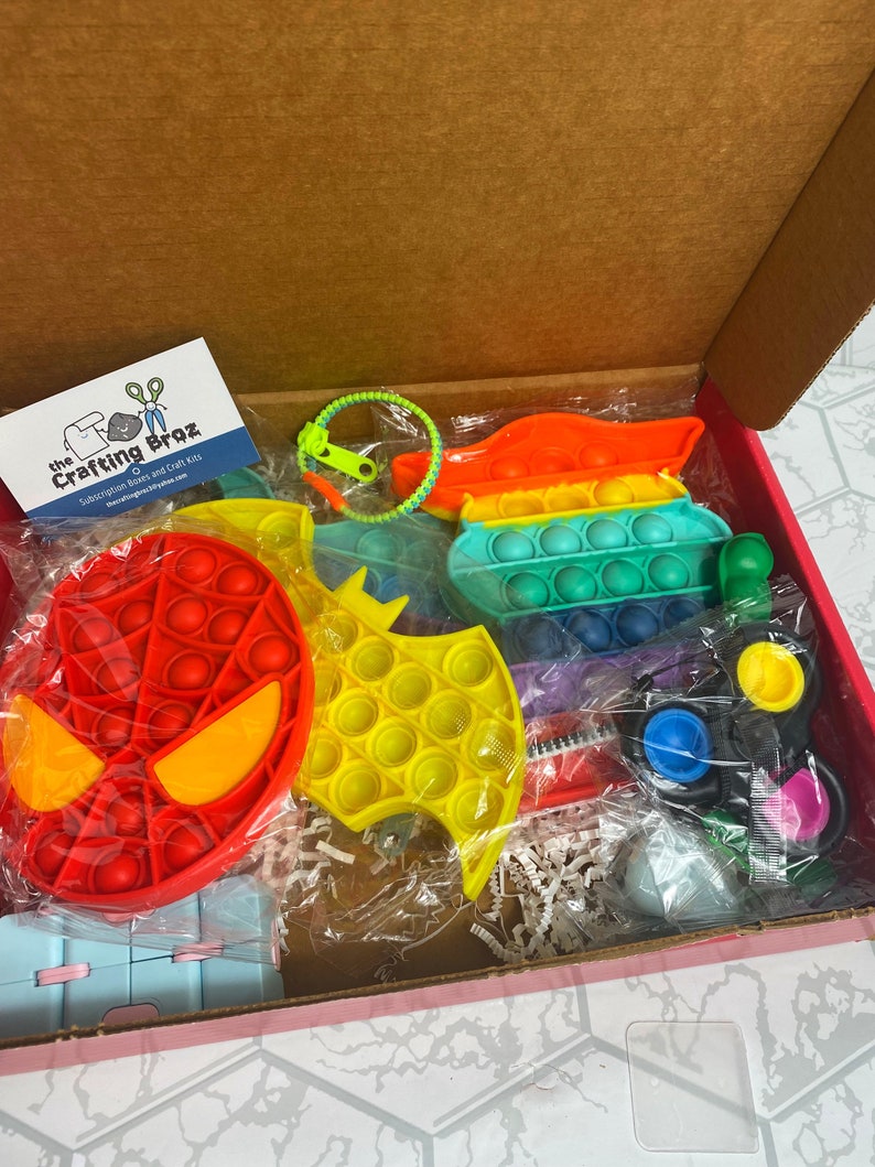 Large Surprise fidget box Mystery box | Etsy