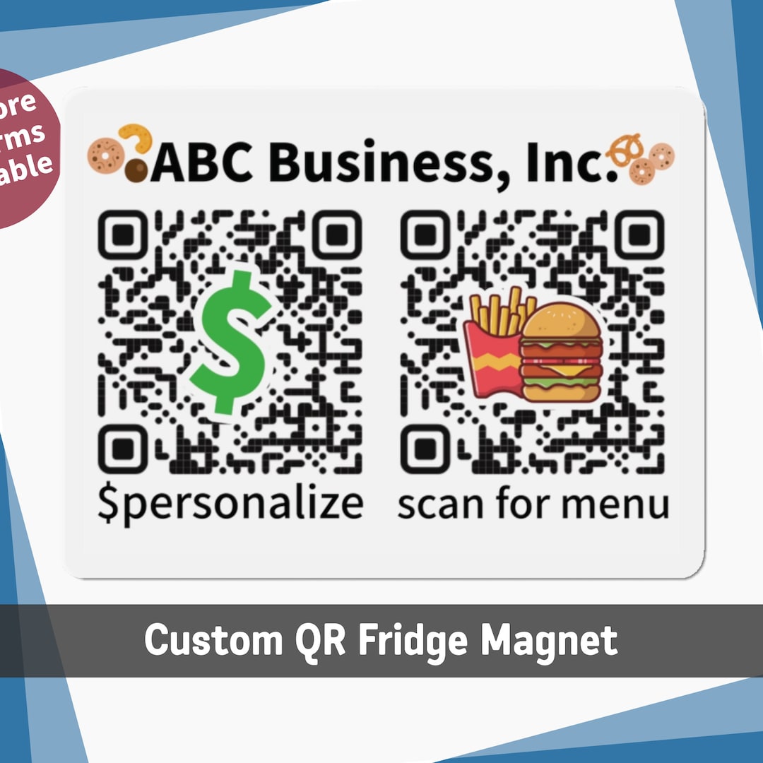 Custom Fridge QR Code Scan Duo Touch Free Payment Company Snack
