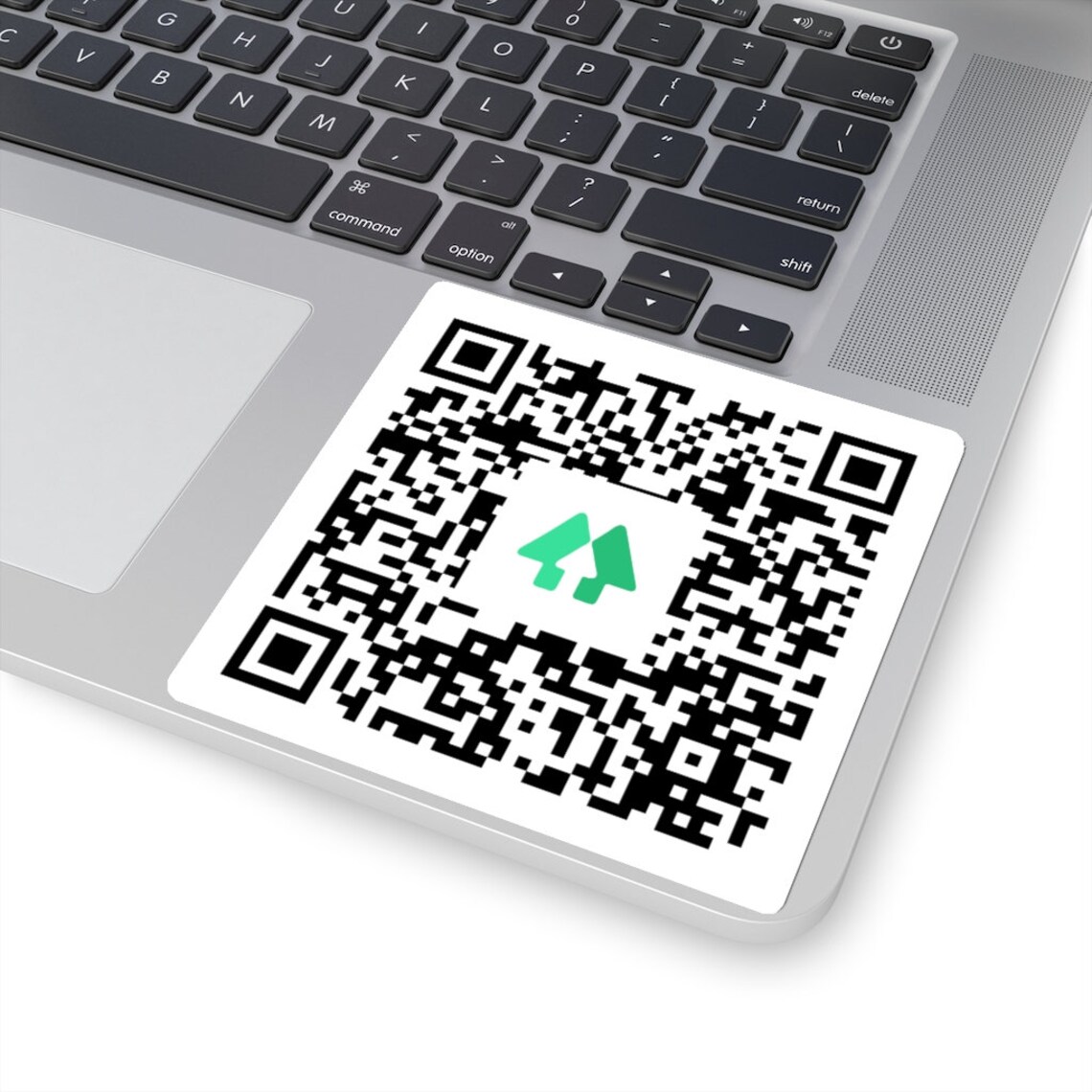 Single custom linktree qr code vinyl square sticker etsy