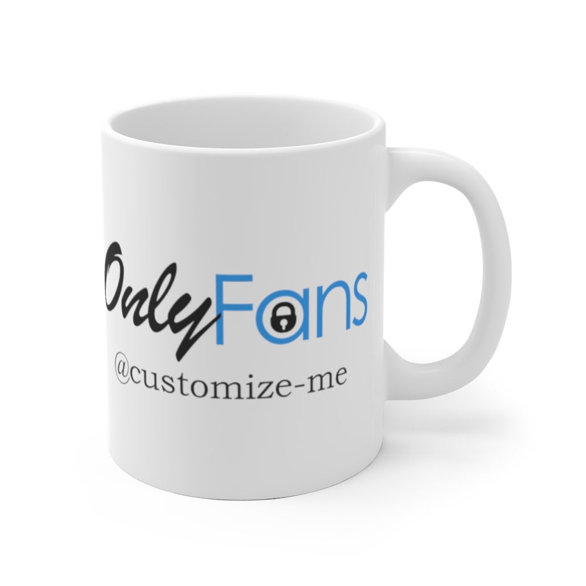Custom OnlyFans Ceramic Coffee Mug | Etsy