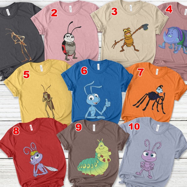 A Bug's Life Disney Shirt, Bug Life Matching Disney Shirt, A Bug's Life Shirt, Disney Family 2023 Shirt, Disneyland Shirt, Disney UL3C04