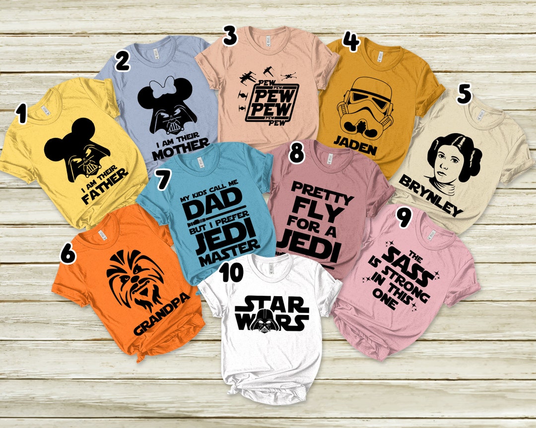 Star Wars Family Shirt,star Wars Shirt,disney Star Wars Tee,galaxy Edge ...