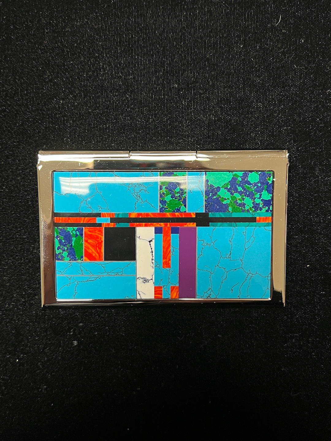 Handmade Business Card Holder multicolor Etsy