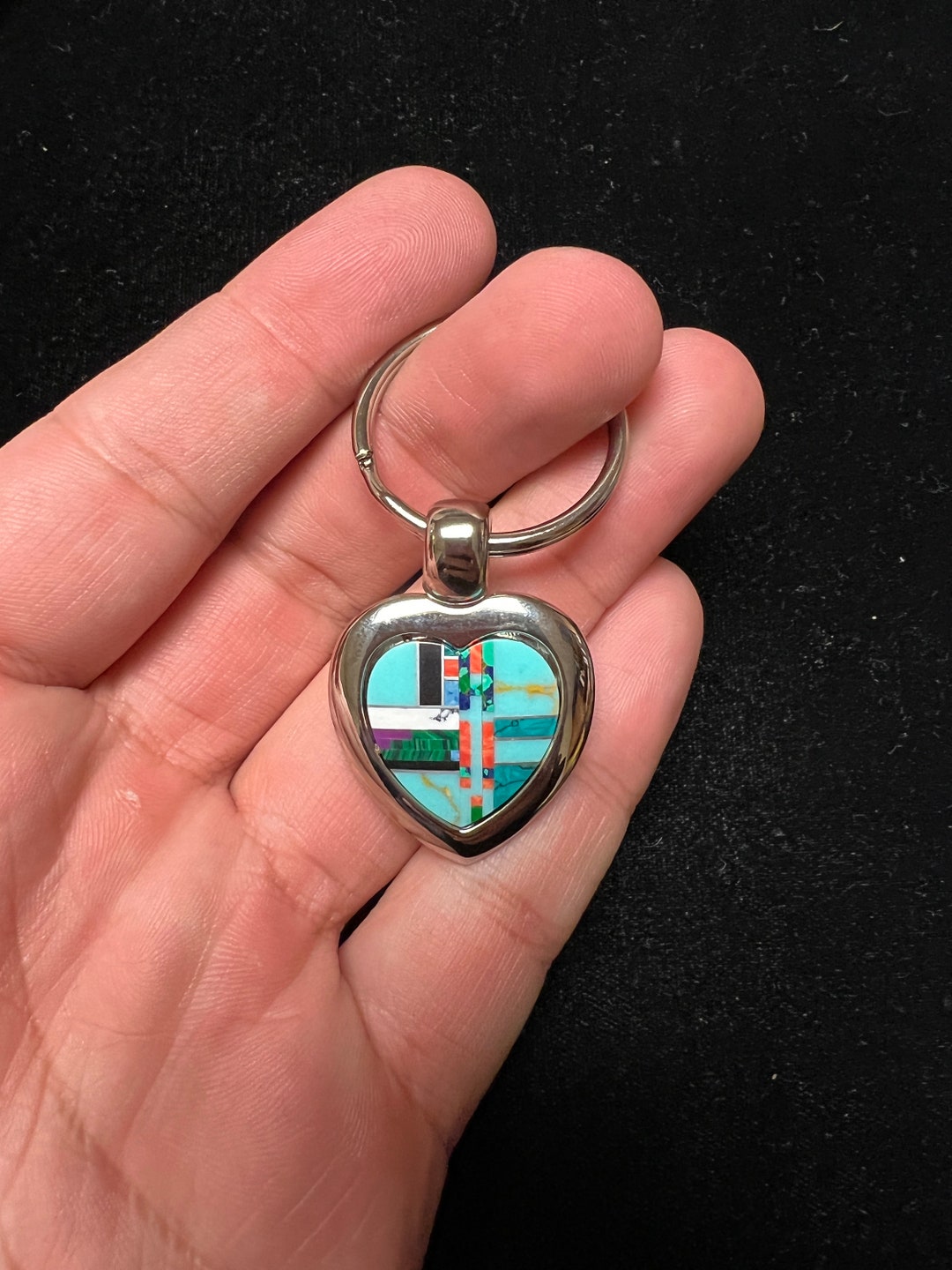 Handmade Keychain (multicolor) - Etsy