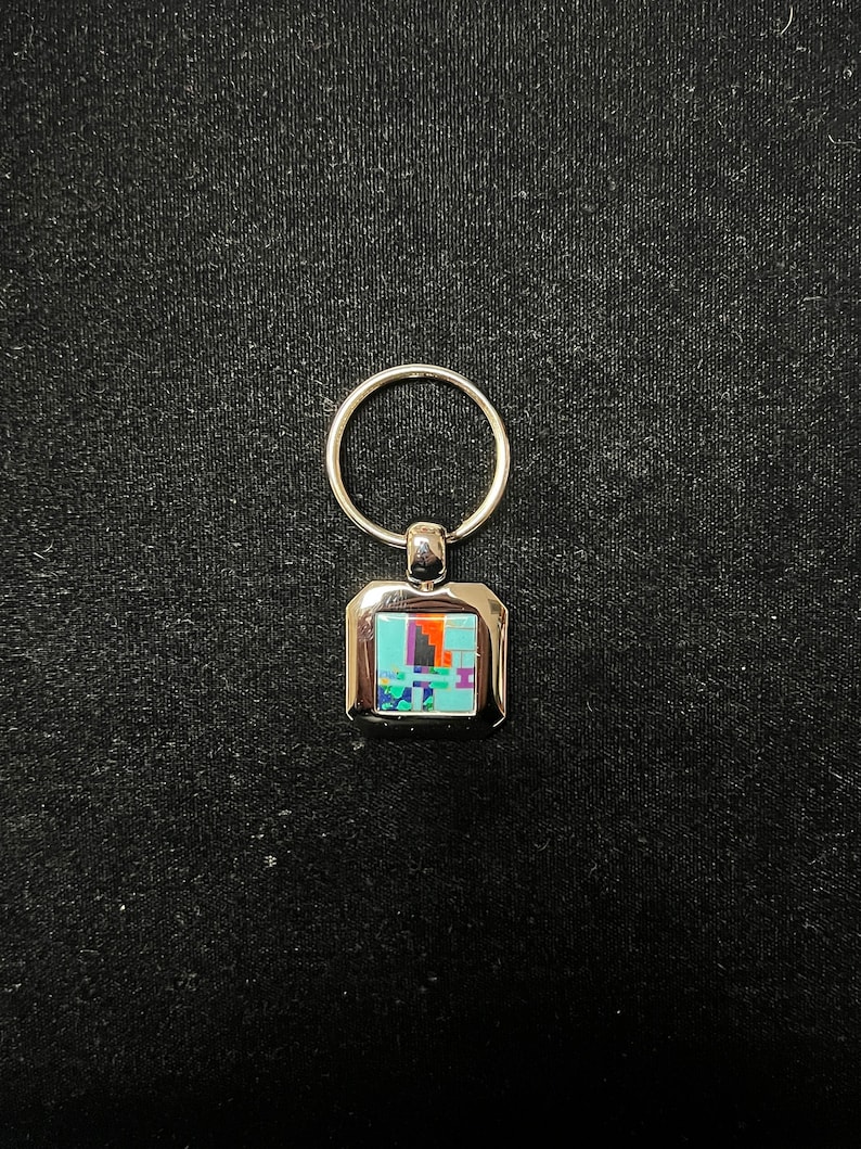 Handmade Keychain multicolor - Etsy