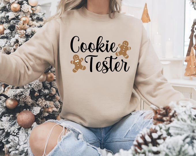 Cookie Tester SVG PNG, Gingerbread Cookies, Gingerbread Tester