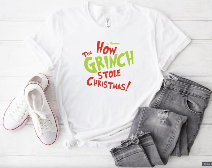 How the Grinch Stole Christmas SVG, Grinch Christmas PNG, Grinchmas, Cute Grinch File