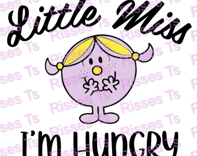 Little Miss I'm Hungry PNG PDF