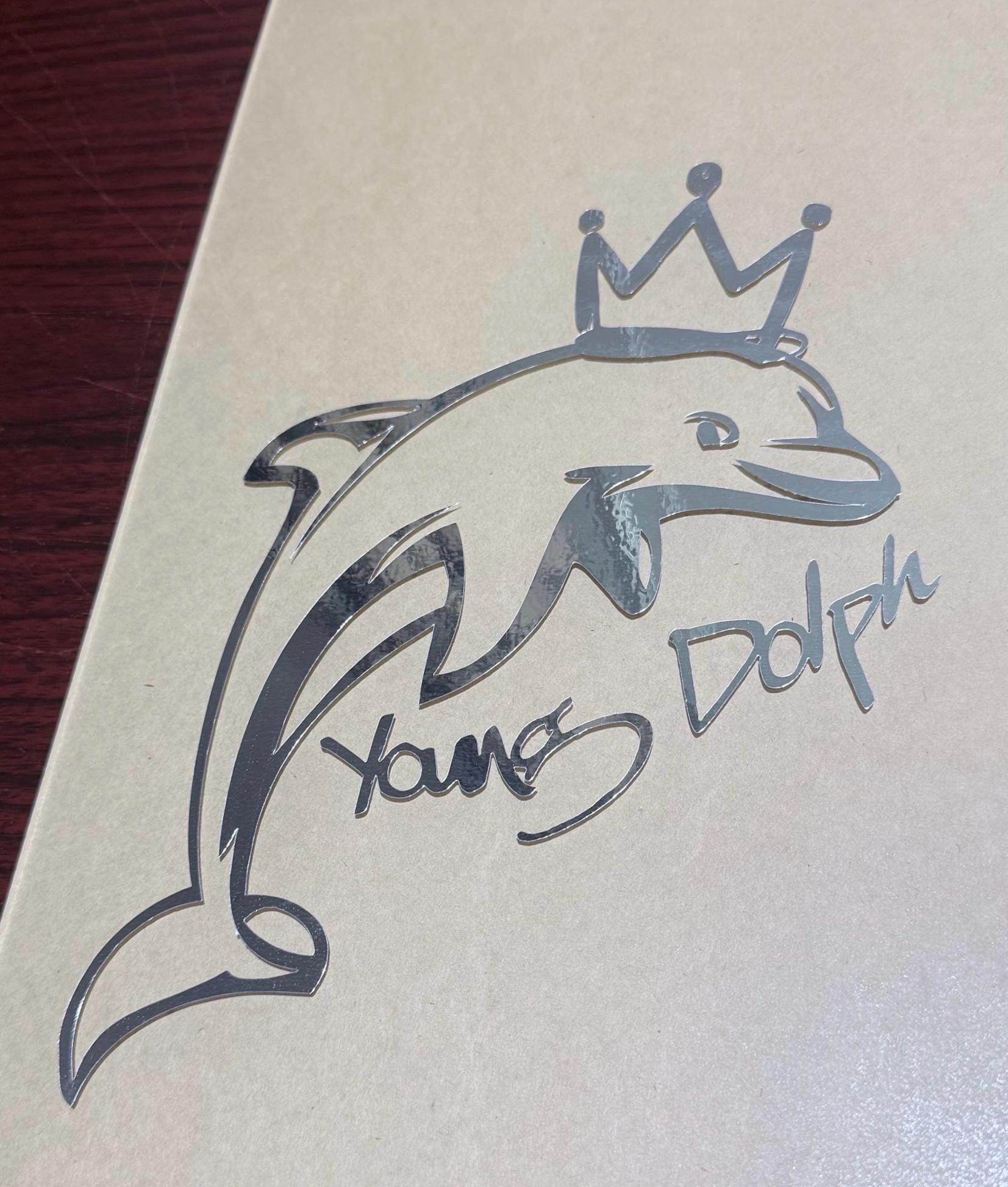 Young Dolph Dolphin & Signature Decal - Etsy