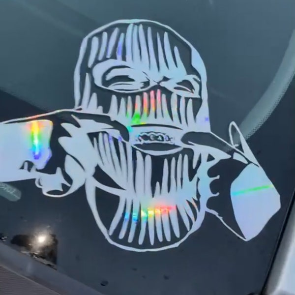 Gangsta with Ski Mask Decal