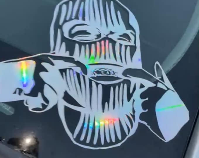 Gangsta with Ski Mask Decal