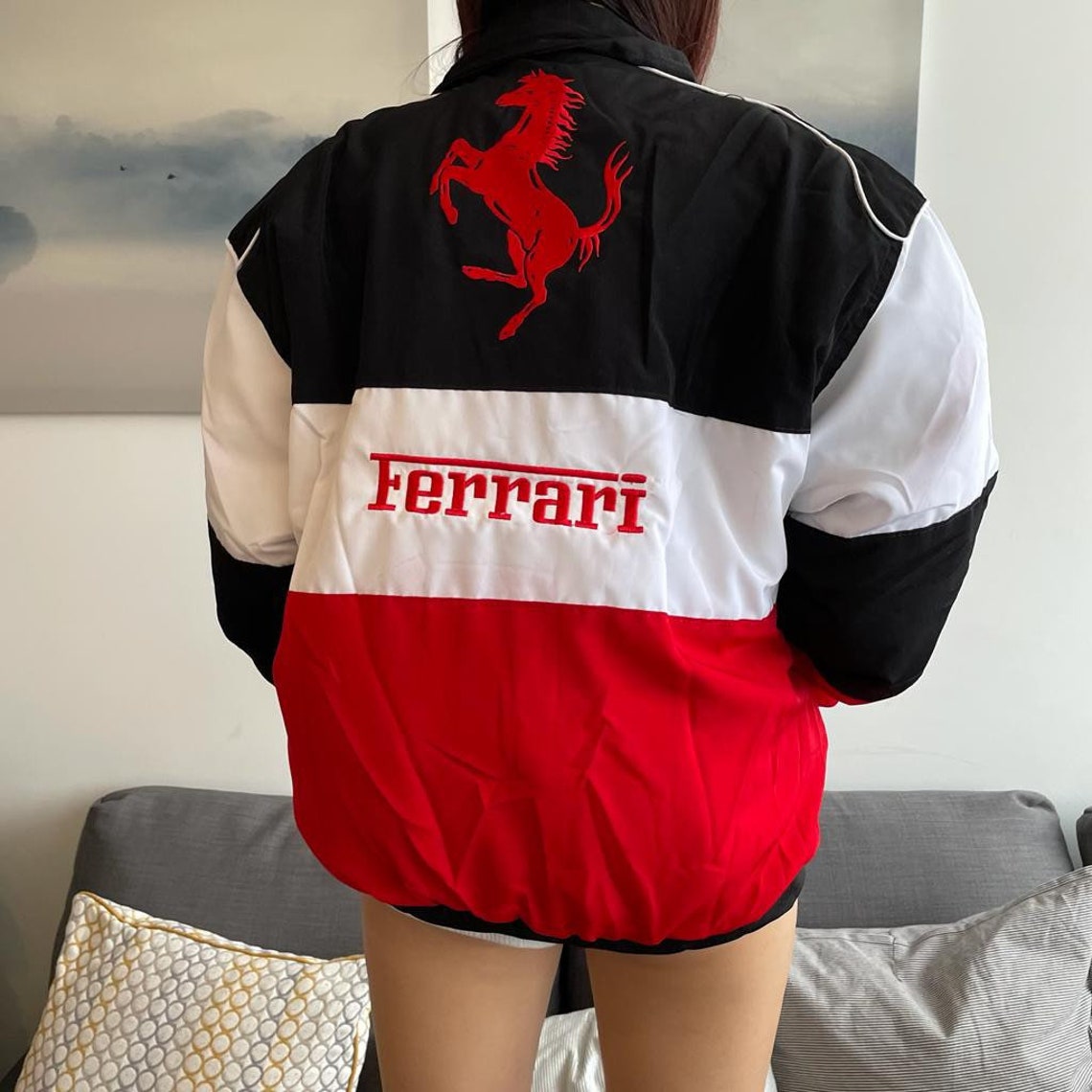 ferrari nascar jacket