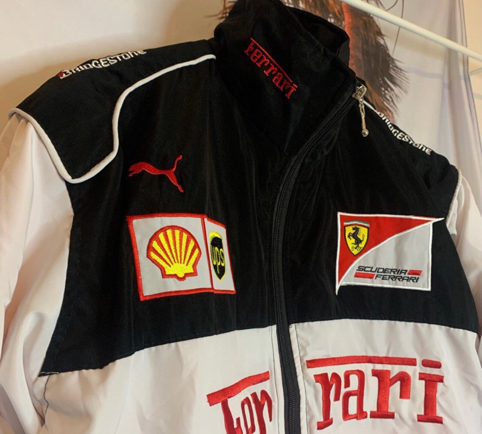 ferrari nascar jacket