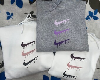 nike drip crewneck