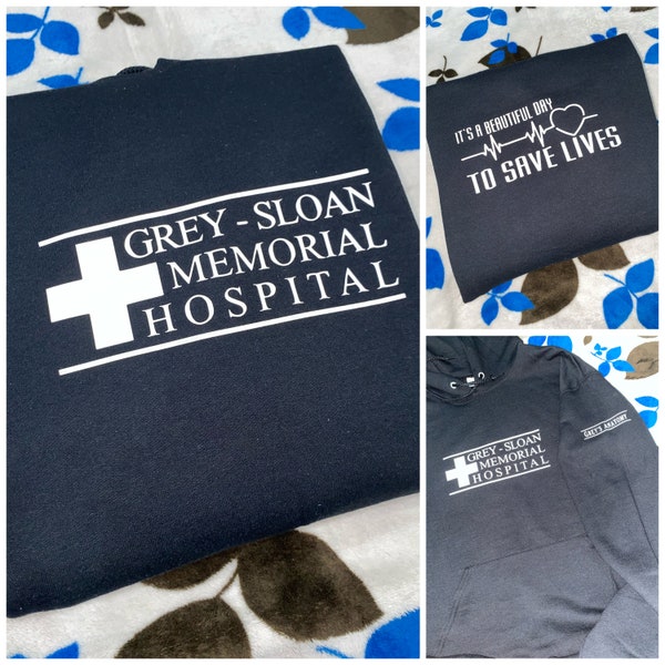 Grey's Anatomy themed hoodie | Grey's Anatomy themed crewneck | Grey's Anatomy themed sweatshirt | Grey's Anatomy themed t-shirt