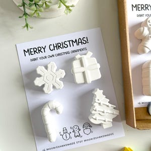 Christmas Paint Your own Kits, Stocking Fillers, Christmas Eve Box Fillers, Christmas Pottery Painting, Christmas Magnets, Christmas Crafts bild 9