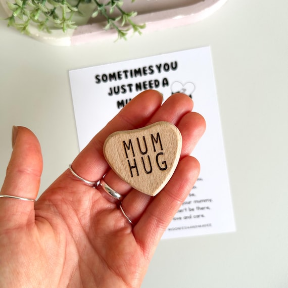Mum Hug, Pocket Hug Token, Thinking Of You Gift, Pick Me Up Gift, Daughter Gift From Mum, Son Gift From Mum, Mental Health Gift, From Mum
