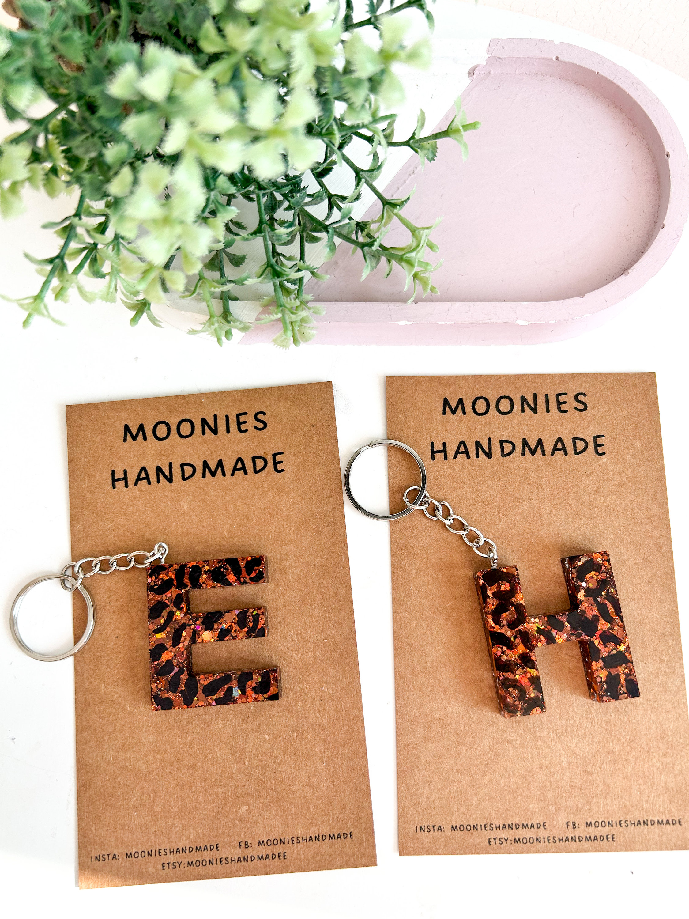◆EMIS◆ LOGO LEOPARD KEY RING m1037_1480621 LOGO LEOPARD KEY RING - EMIS