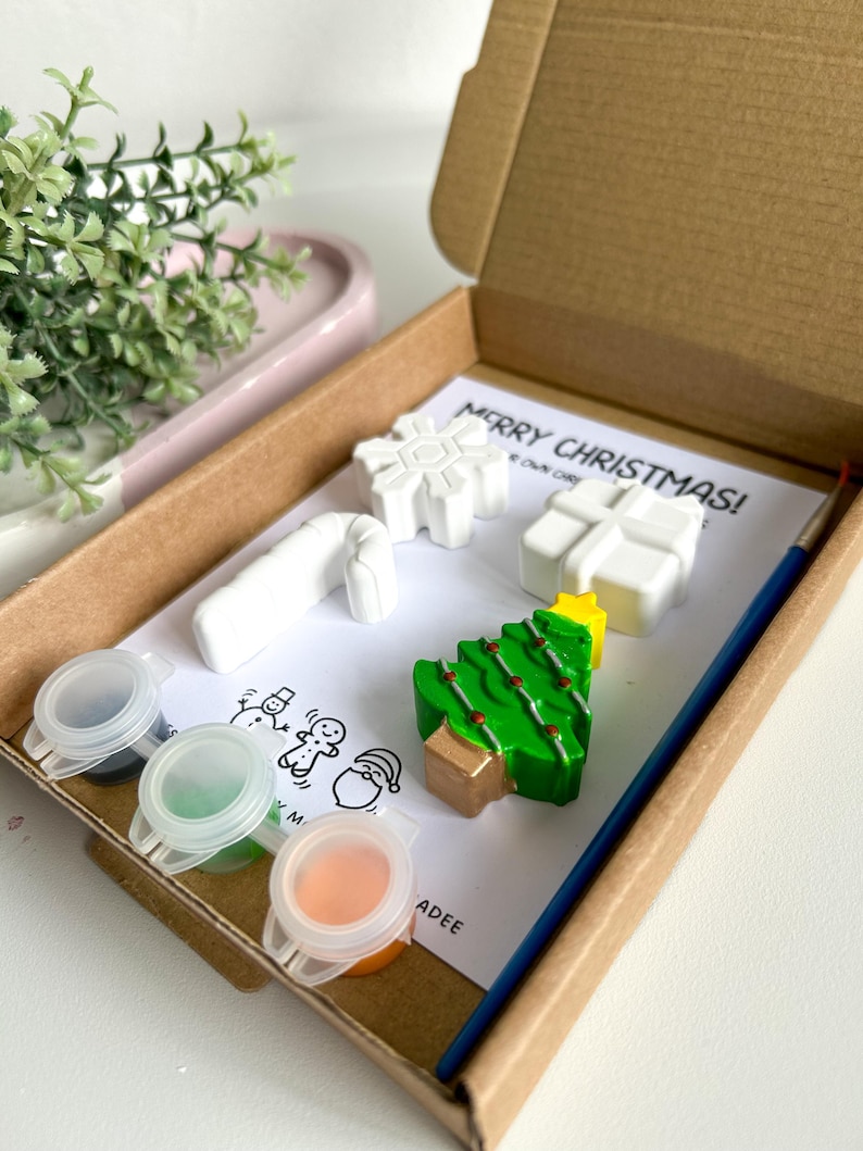 Christmas Paint Your Own Kits, Stocking Fillers, Christmas Eve Box