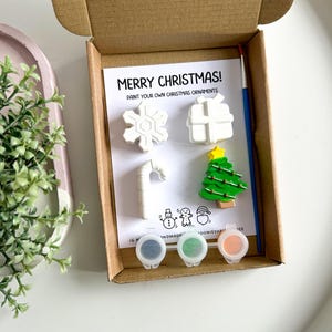 Christmas Paint Your own Kits, Stocking Fillers, Christmas Eve Box Fillers, Christmas Pottery Painting, Christmas Magnets, Christmas Crafts bild 10