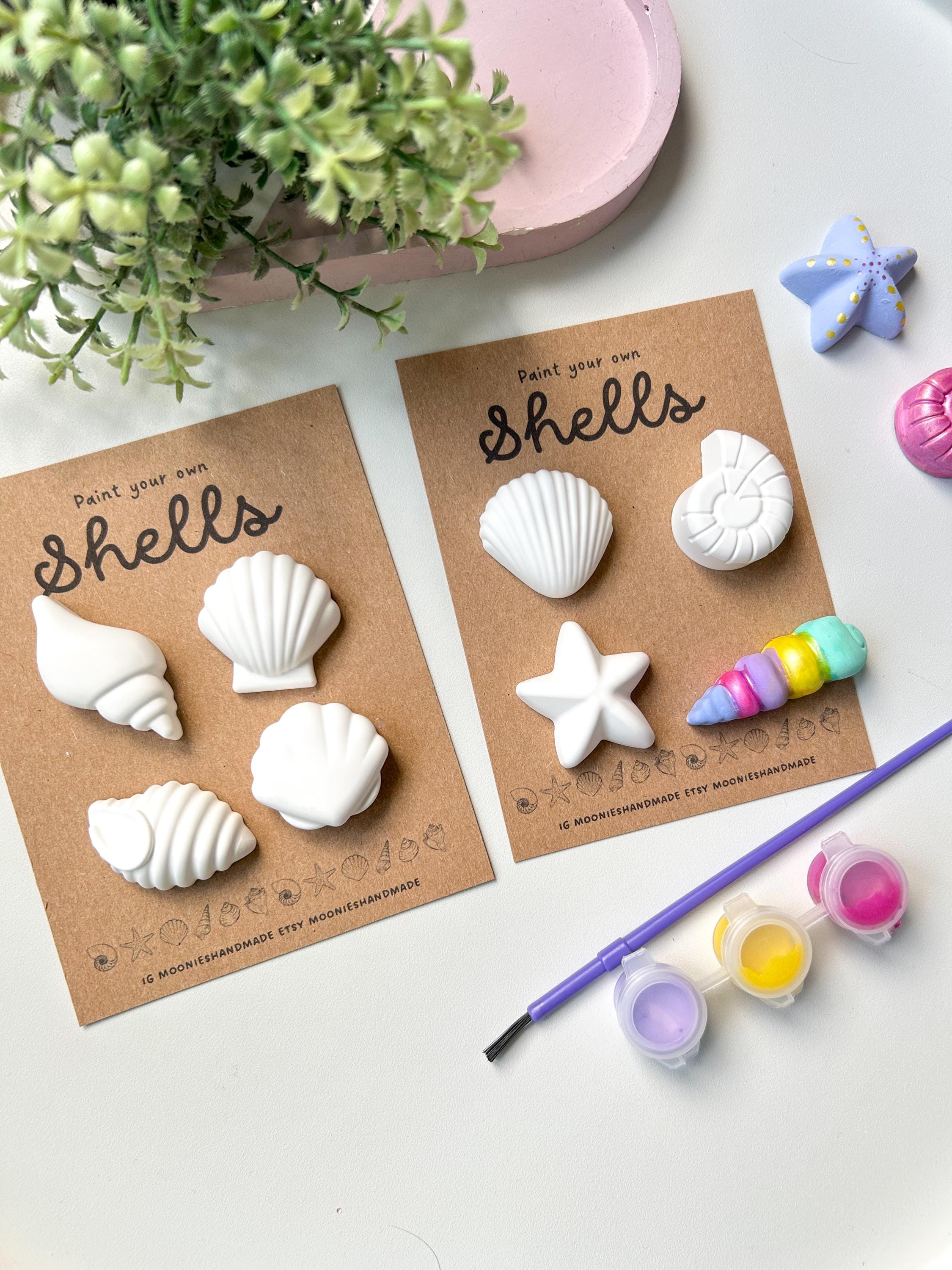 Shell On Own Paint Your Own Shells, Beach Themed Pottery Painting, Under the Sea ...