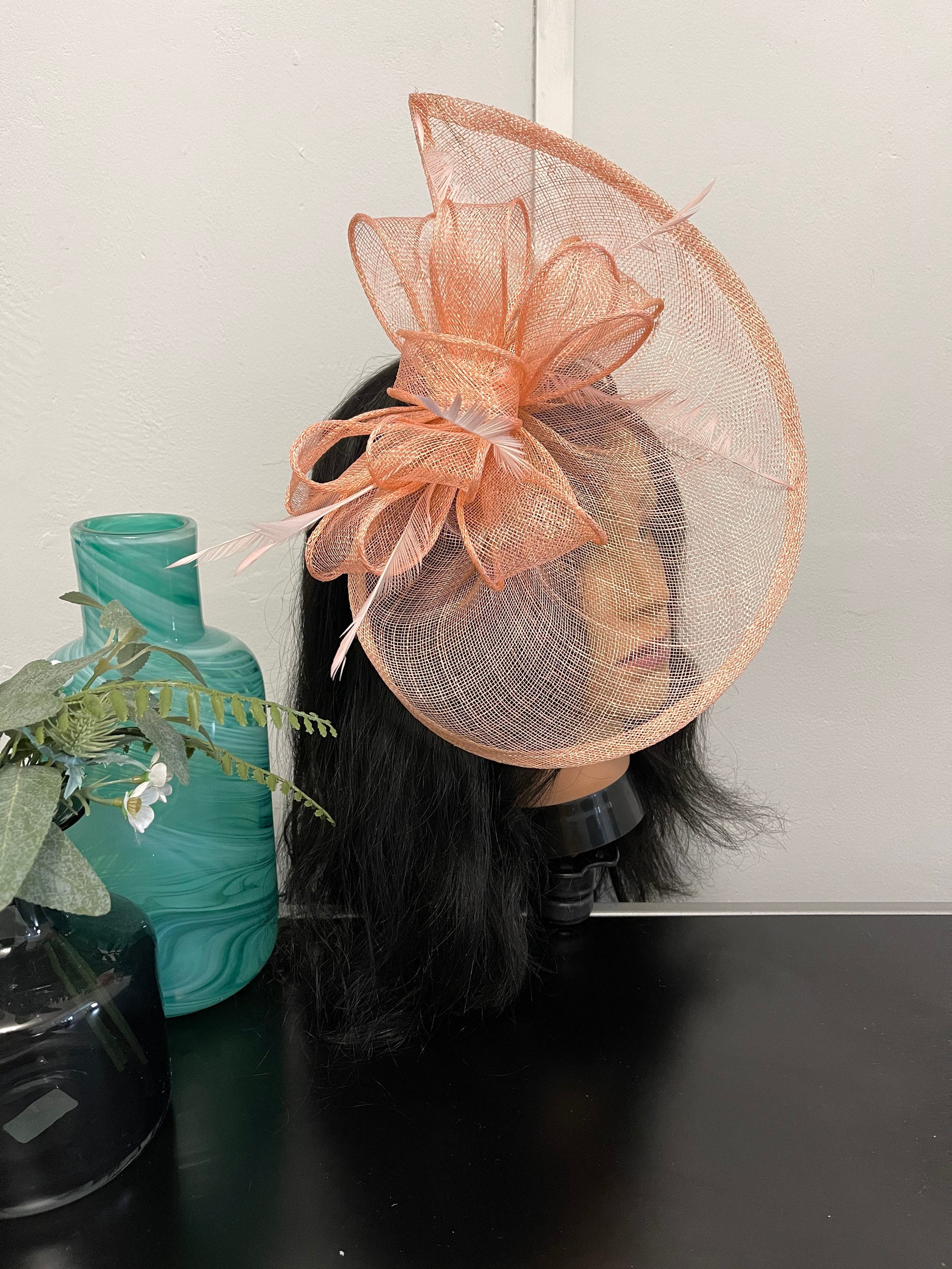 Fascinator, Headband, Hair Clip, Hat, Fascinator for Wedding, Ladies Day, Teardrop, Mother of