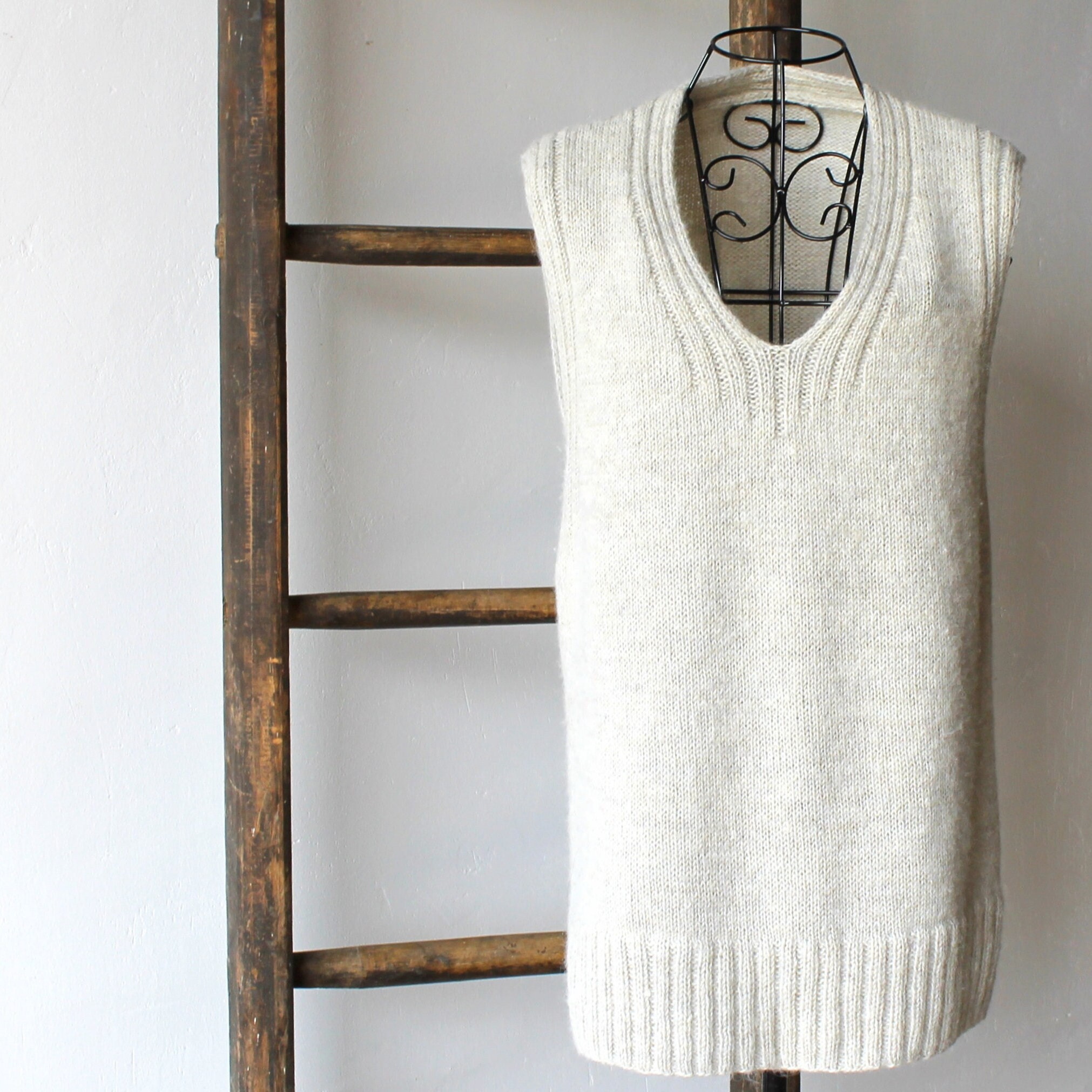 Anleitung Pullunder Stricken, Strickanleitung, Strickmuster