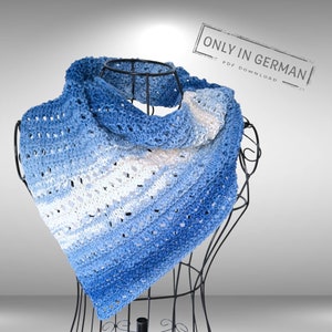 Anleitung Loop, Tuch stricken, Strickmuster für ein schnell gestrickten Loop, Deutsche PDF Datei