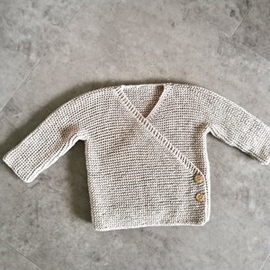 Babyjacke stricken, Wickeljacke, Anleitung, Deutsche Pdf Datei, Strickanleitung Bild 6