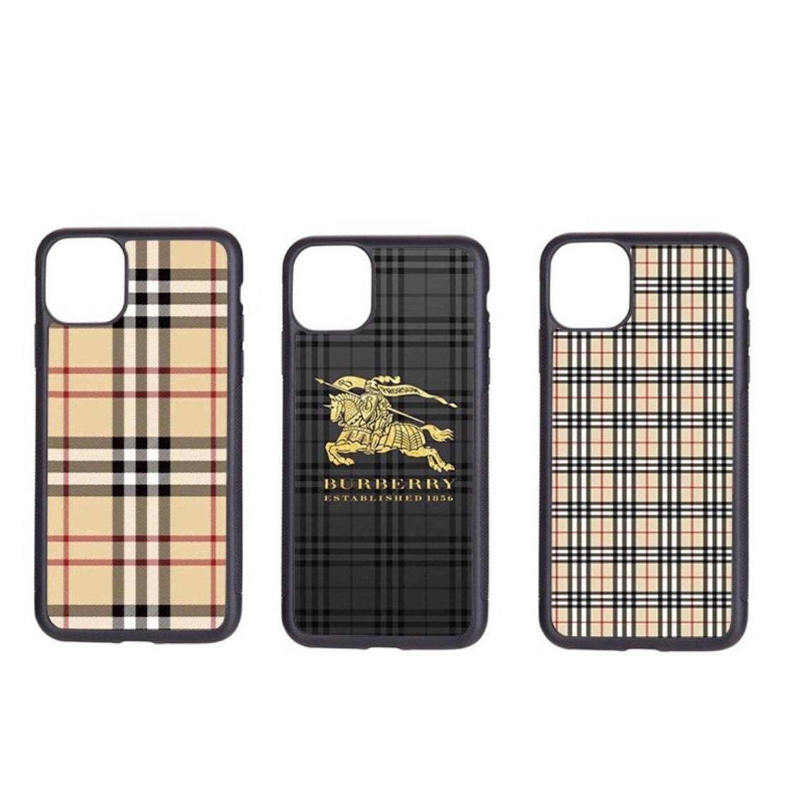 Burberry Phone Case for Iphone 12/12pro 12 mini 11 Pro Max Etsy