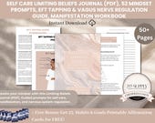 71-Page Releasing Limiting Beliefs Workbook. Subconscious Reprogramming. Self-Growth. Emotional Healing. Manifestation Tool. Journal