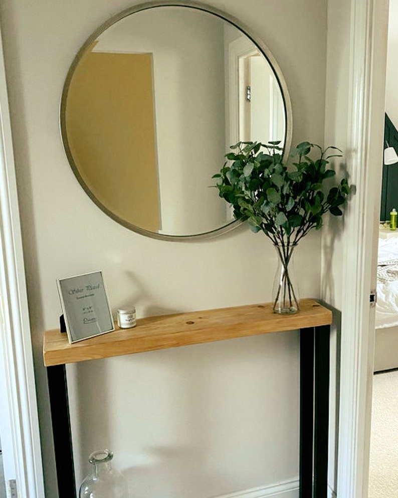 Rustic Console Table Hand Picked Joinery Grade Timber Etsy UK