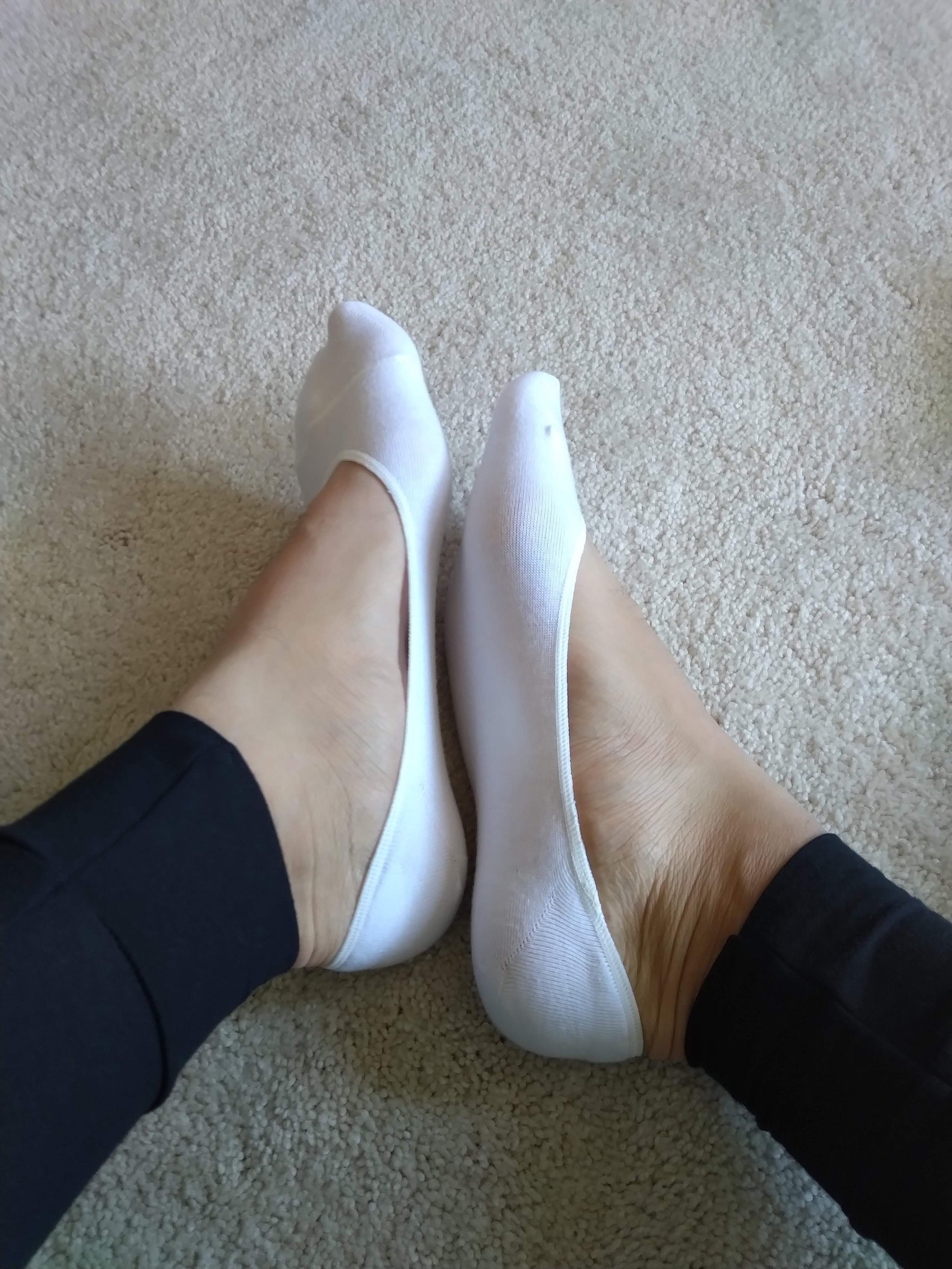 5 pairs of used ped socks Etsy