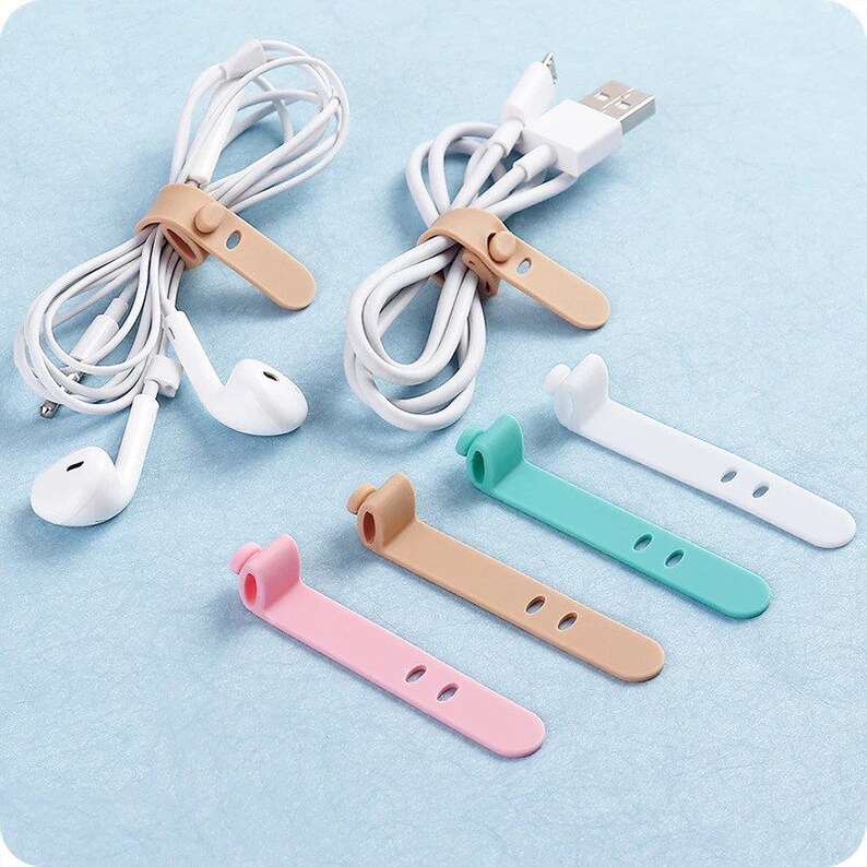 Cable Organiser 8pcs Phone Cable Storage Earphone Tidy Etsy