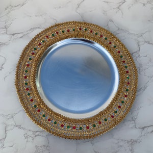 Mehndi thaal, Mehndi tray, Nikkah thaal, Haldi thaal, Sangeet, Dholki