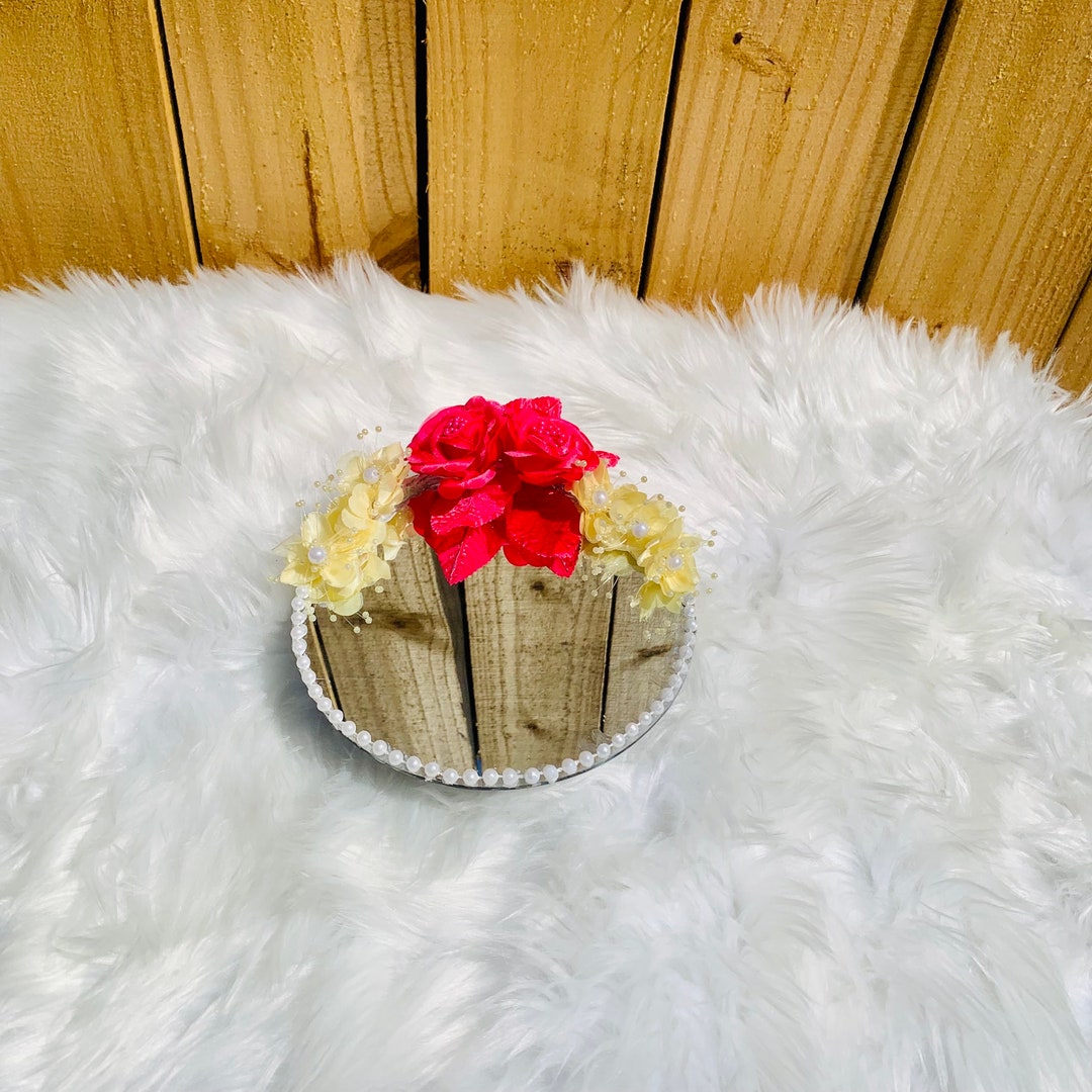 Floral Nikkah Imam Zamin Plate: Wedding Ring Bearer Tray - Etsy