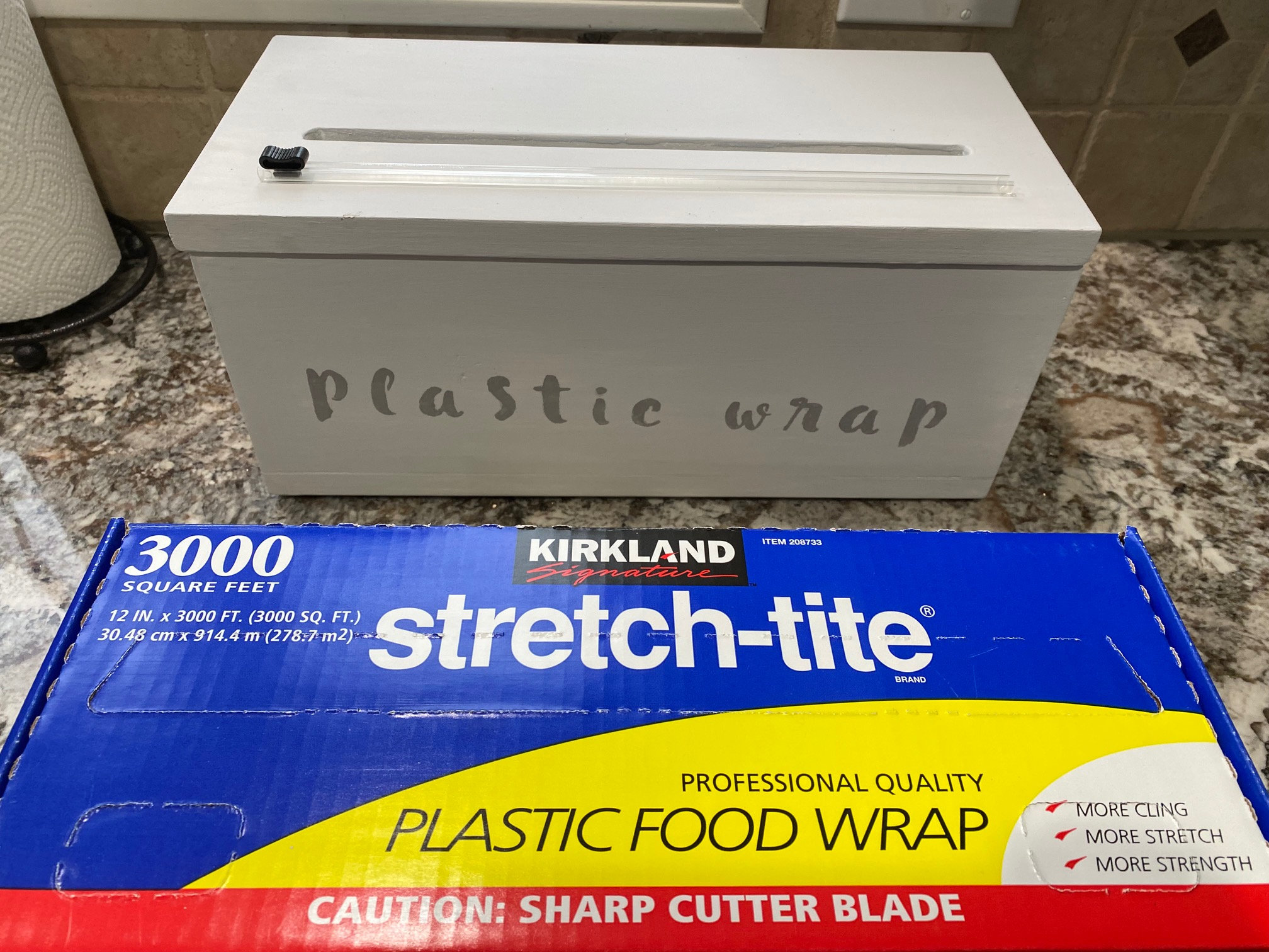 Industrial sized sales saran wrap