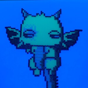 Sassy Dragon Perler (Black Light Effects)