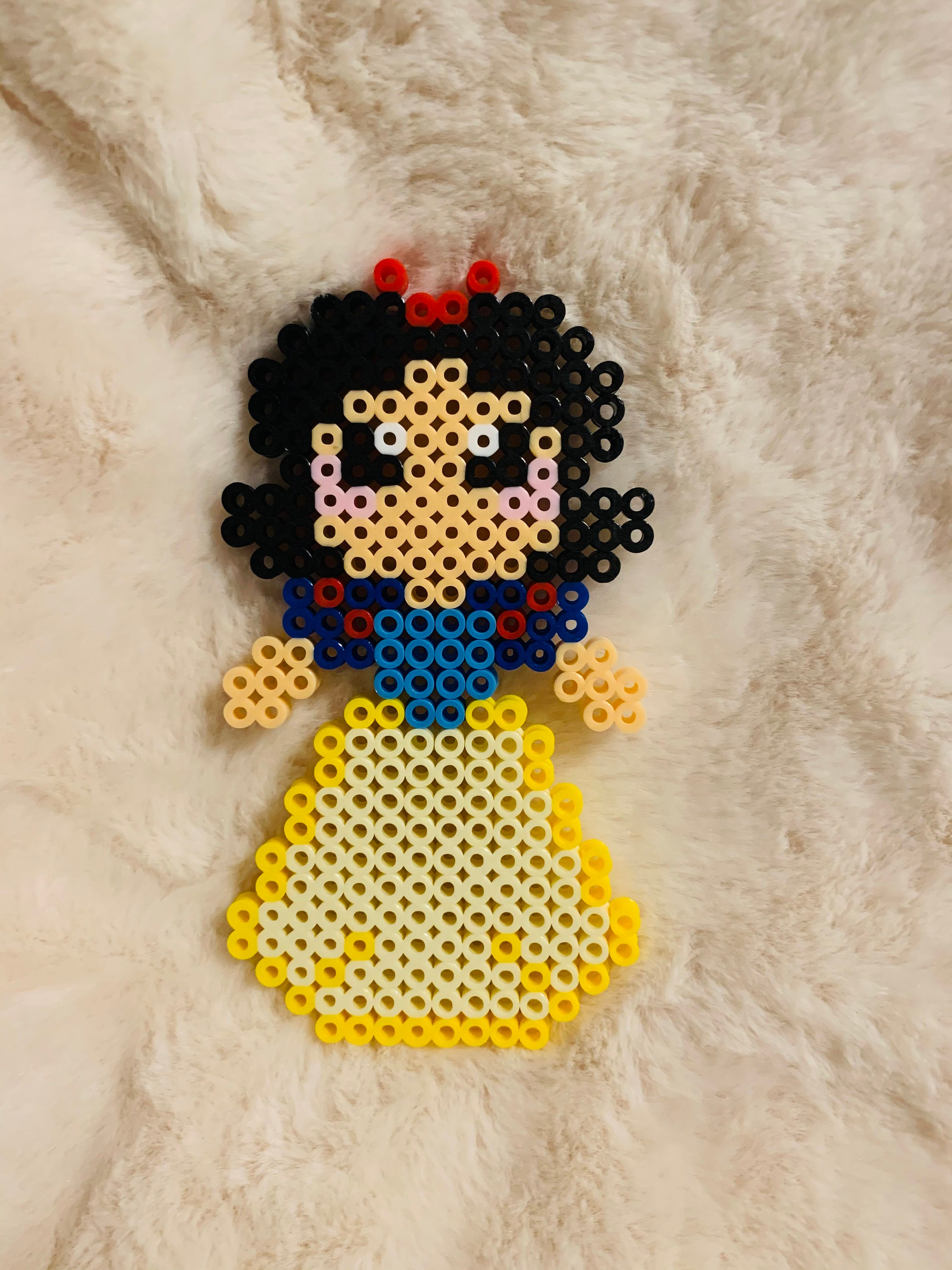 Snow White - perler beads  Perler beads designs, Perler bead disney,  Perler beads