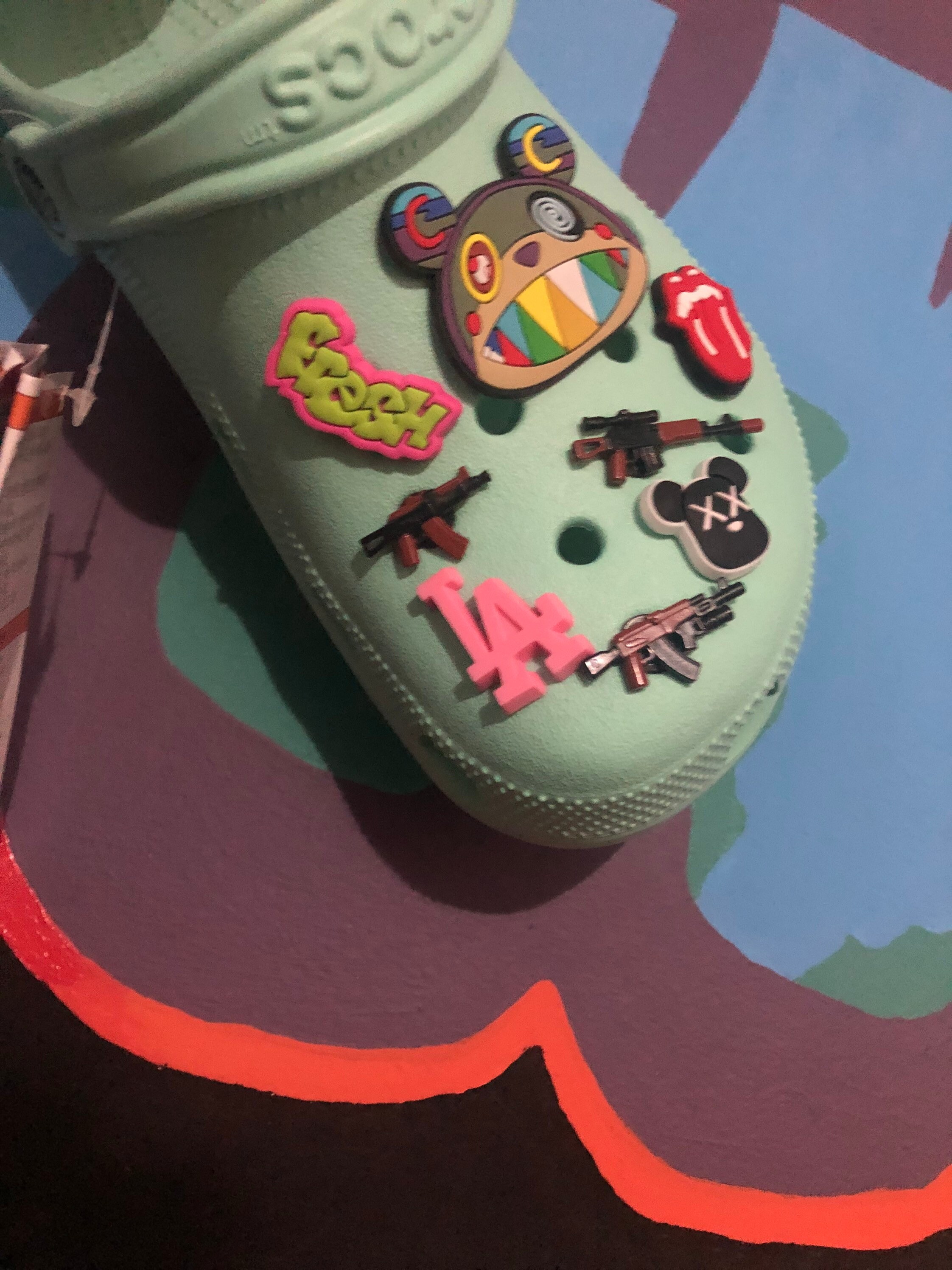 Gun Pieces for Crocs Etsy