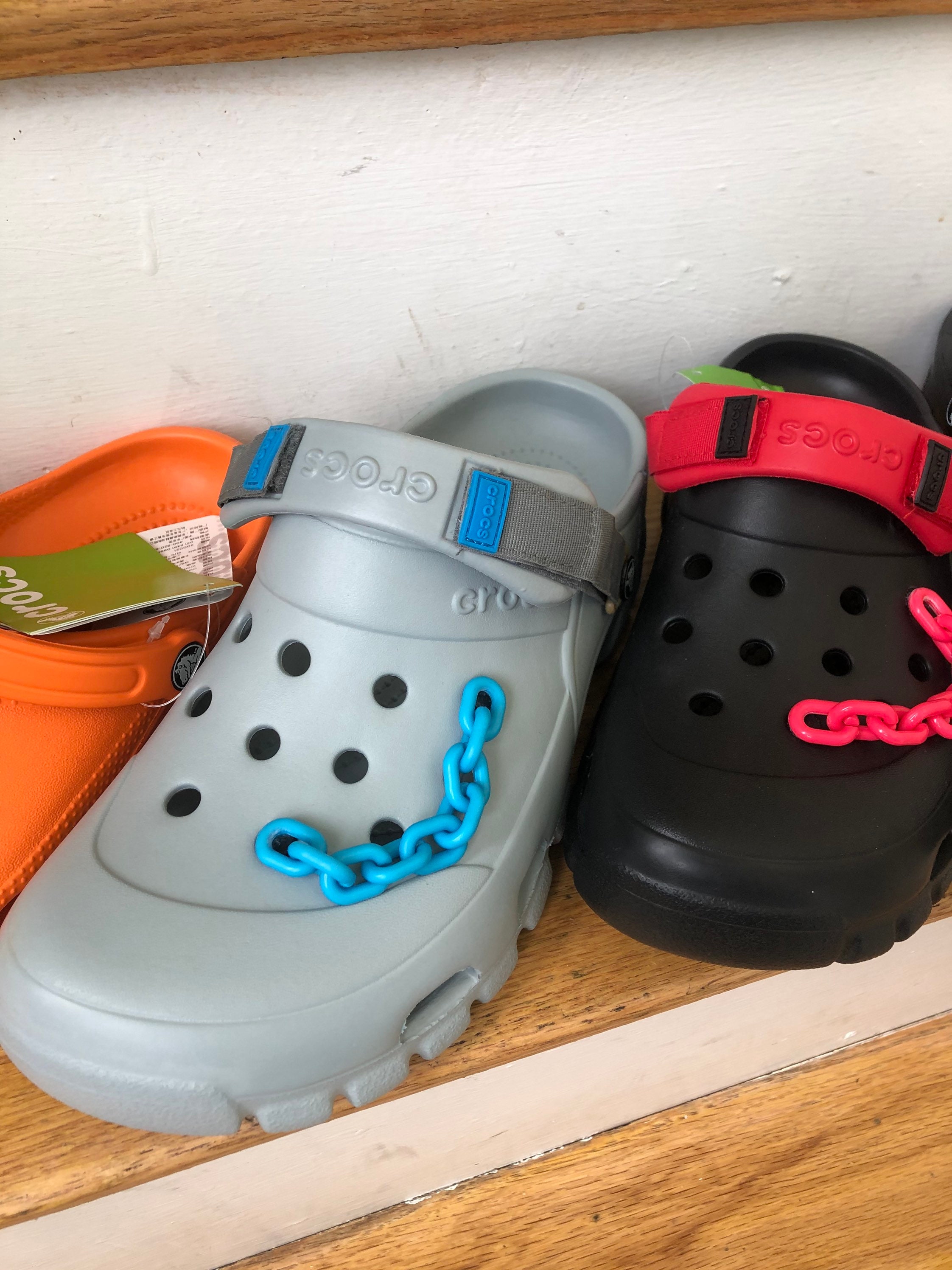 Quality colourful chains for crocs Etsy