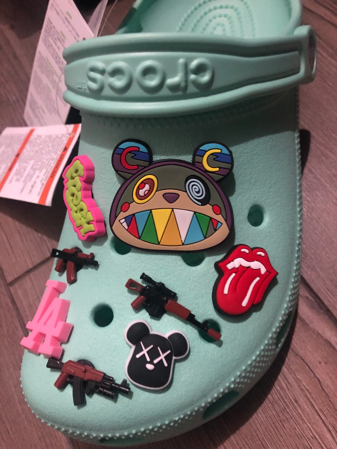 Gun Pieces for Crocs Etsy