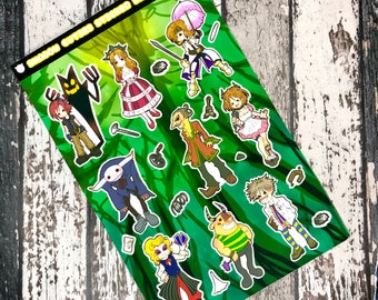 Shadow Cuties Sticker Sheet 4x6