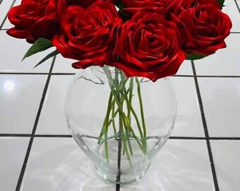 R de Rosas Eternas🌹  Ribbon flowers bouquet, Ribbon rose