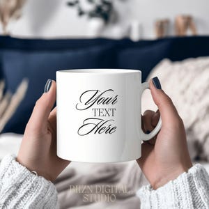 White Mug Mockup, 11 on White Coffee Mug Mockup