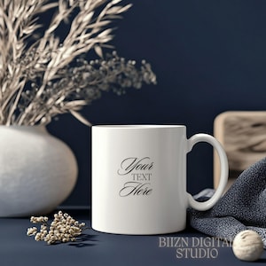 White Mug Mockup, 11 on White Coffee Mug Mockup