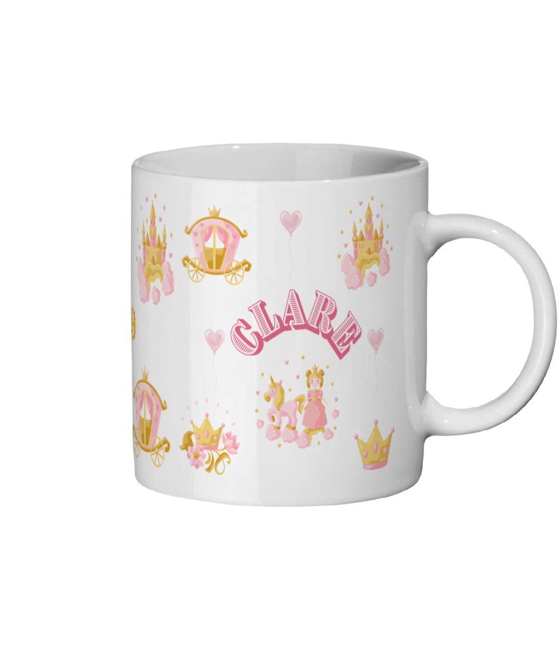 Personalised Girls Mug, gifts, Princess, Ceramic, Children's Mugs - Etsy